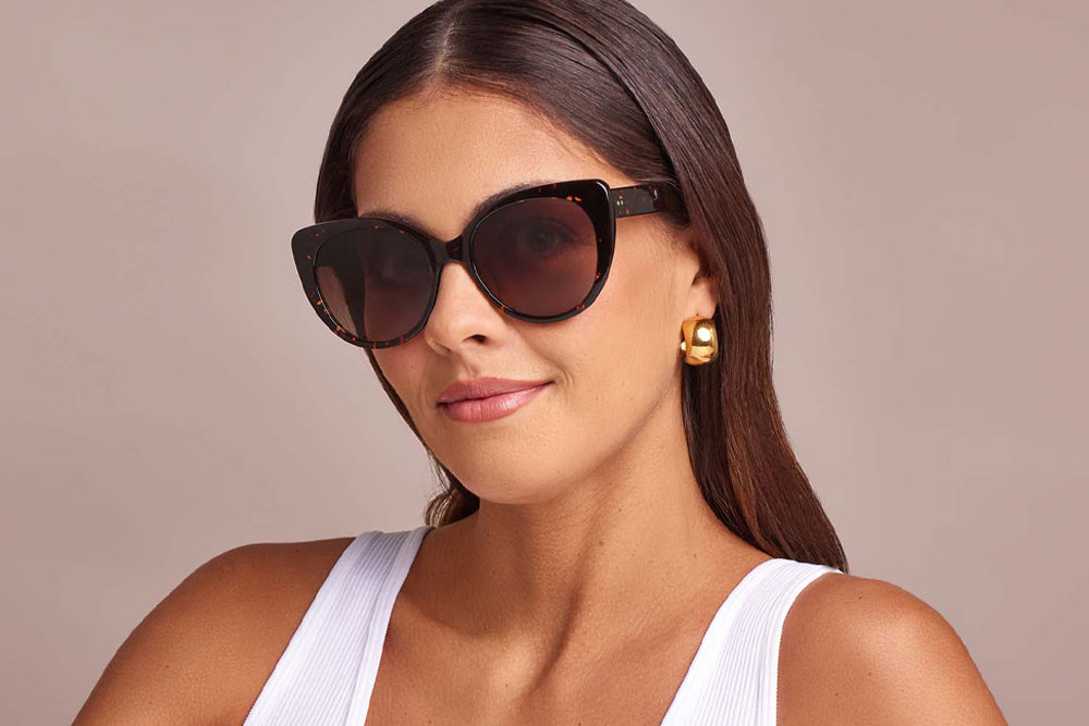 Aida frames made from Acetate material.