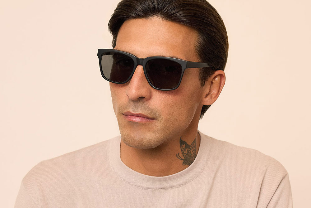 Mesa frames made from Acetate material.