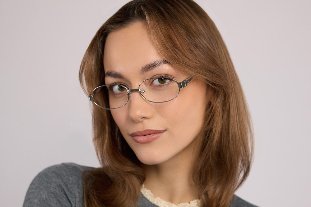 Dakotah acetate and metal optical frame.
